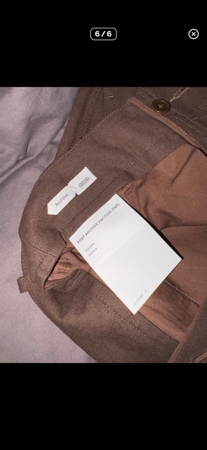 포스트 아카이브 팩션 트라우저 (s) 상품이미지3