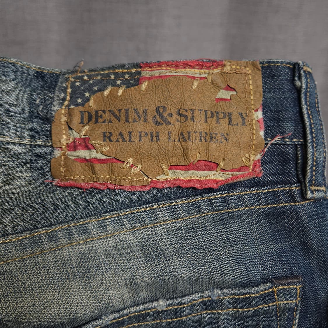 30 ) 정품 폴로 랄프로렌 데님 앤 서플라이 페인트 청바지 슬림핏 상품이미지1