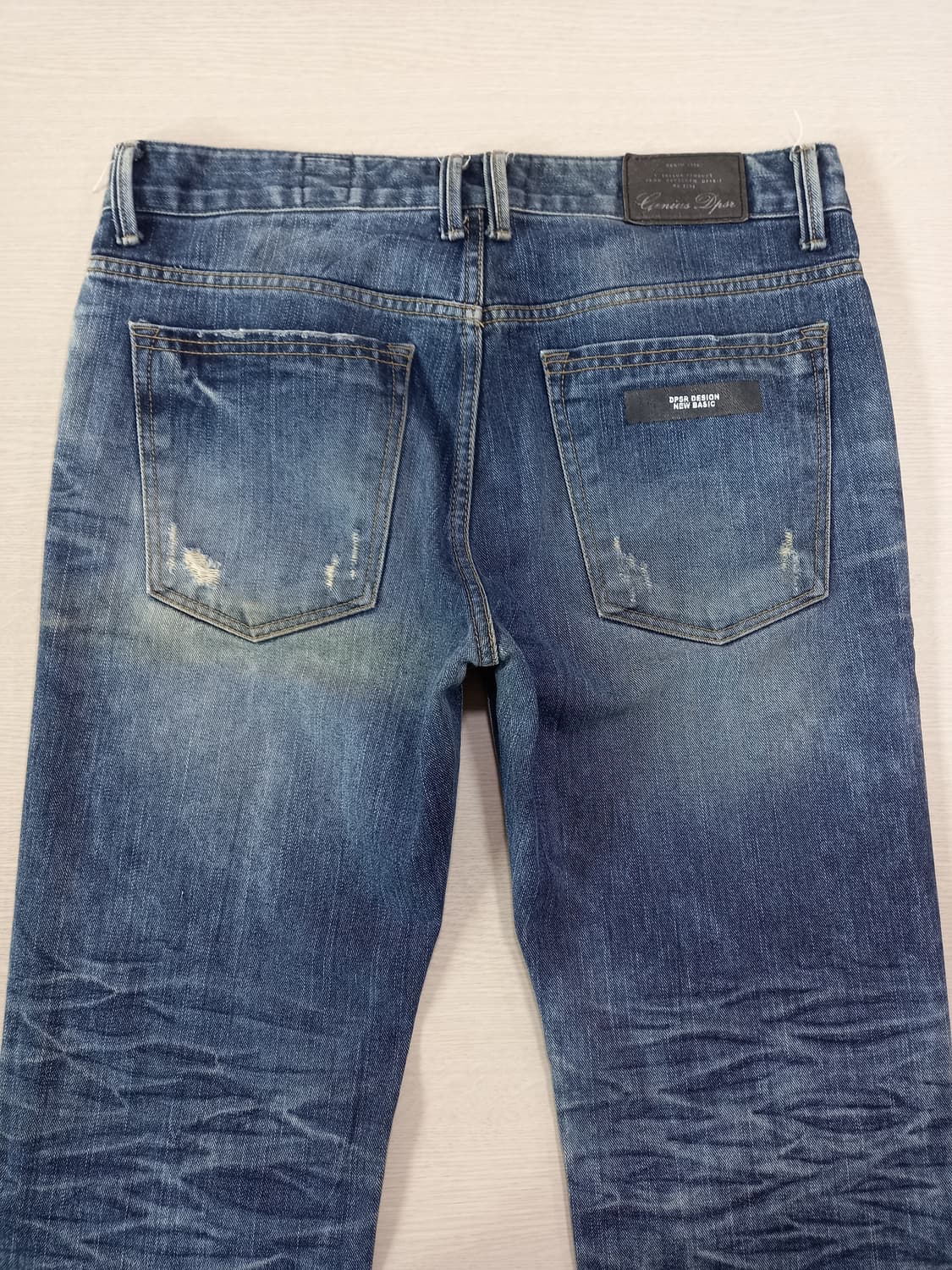 33 DPSR Kor 데미지워싱 슬림일자진 33-420 상품이미지4