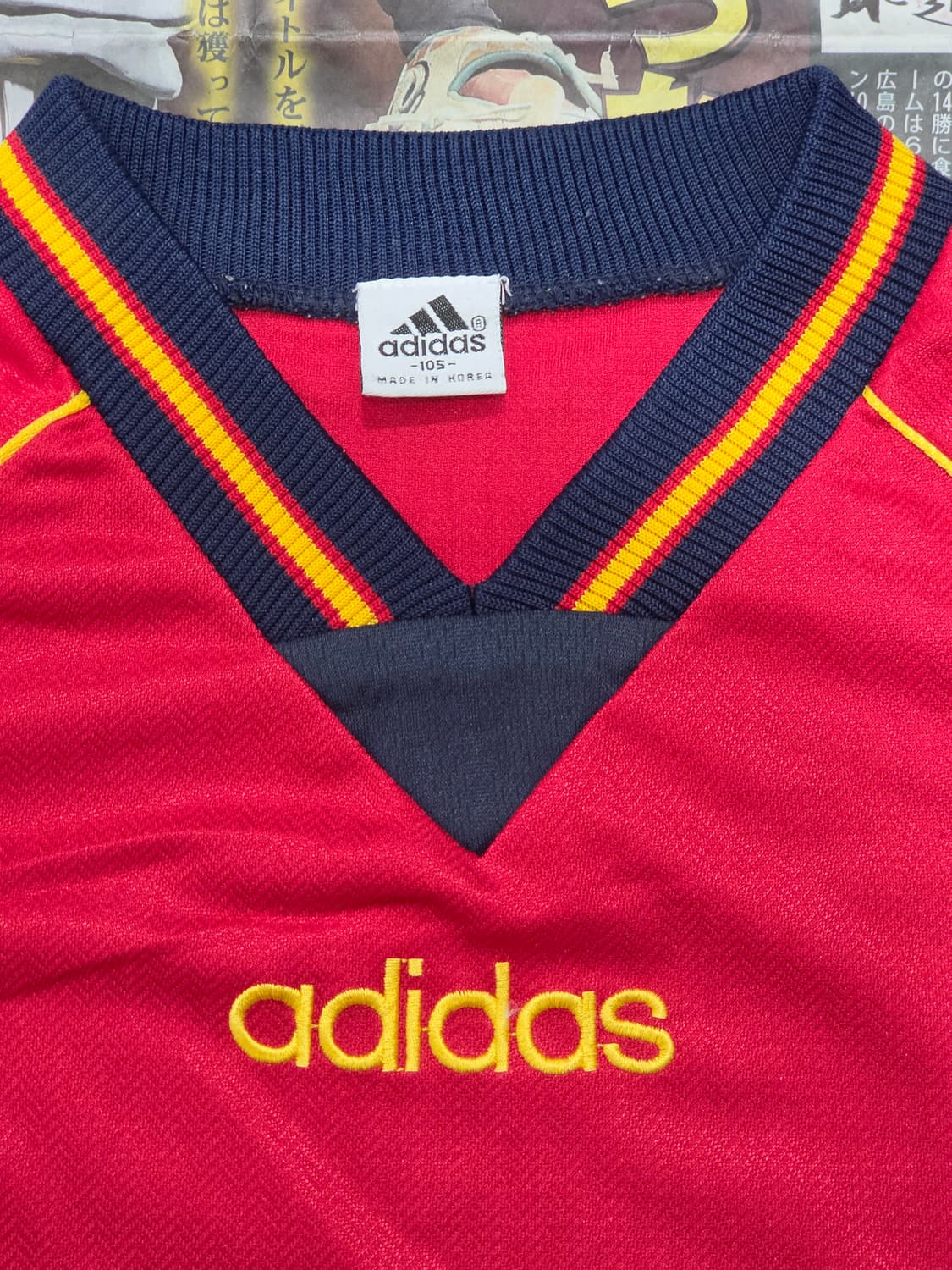 90's Adidas 트레이닝탑 105 상품이미지4