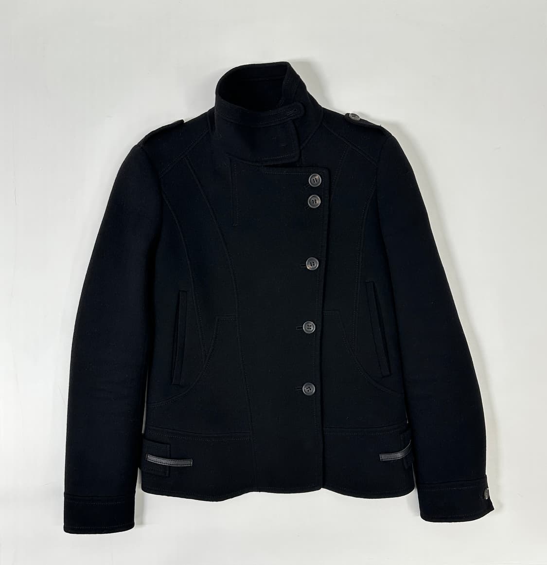 시스템 한섬 하이넥 숏자켓 M 상품이미지2