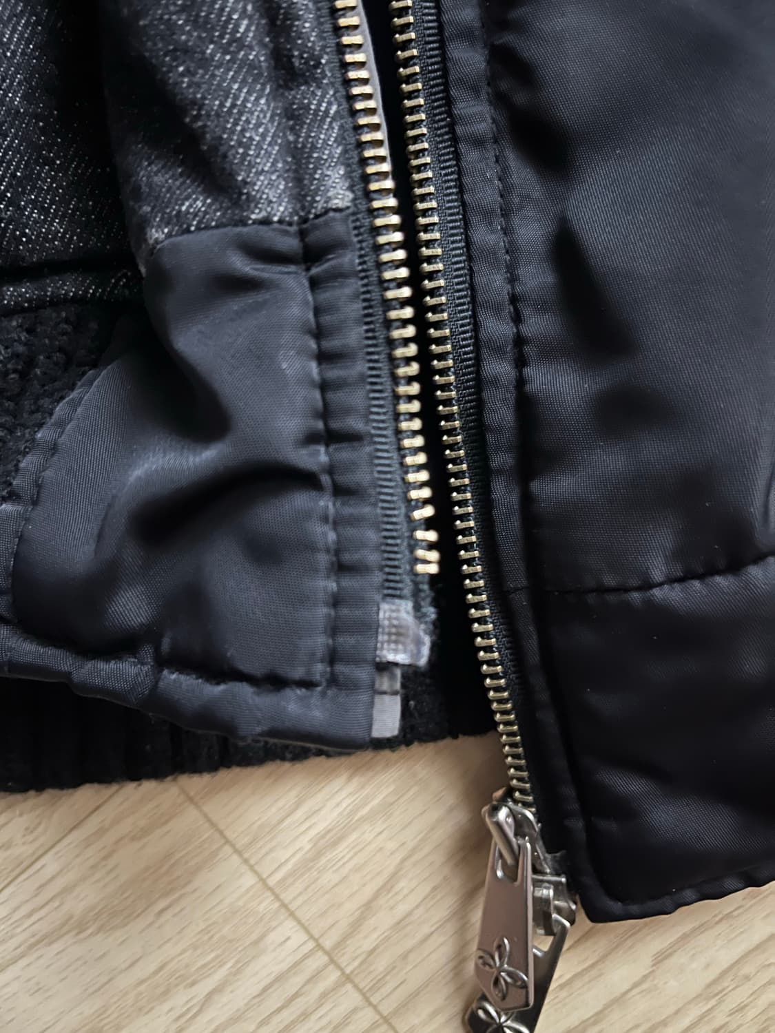 surgery remake detail ma-1 'Black' 상품이미지7