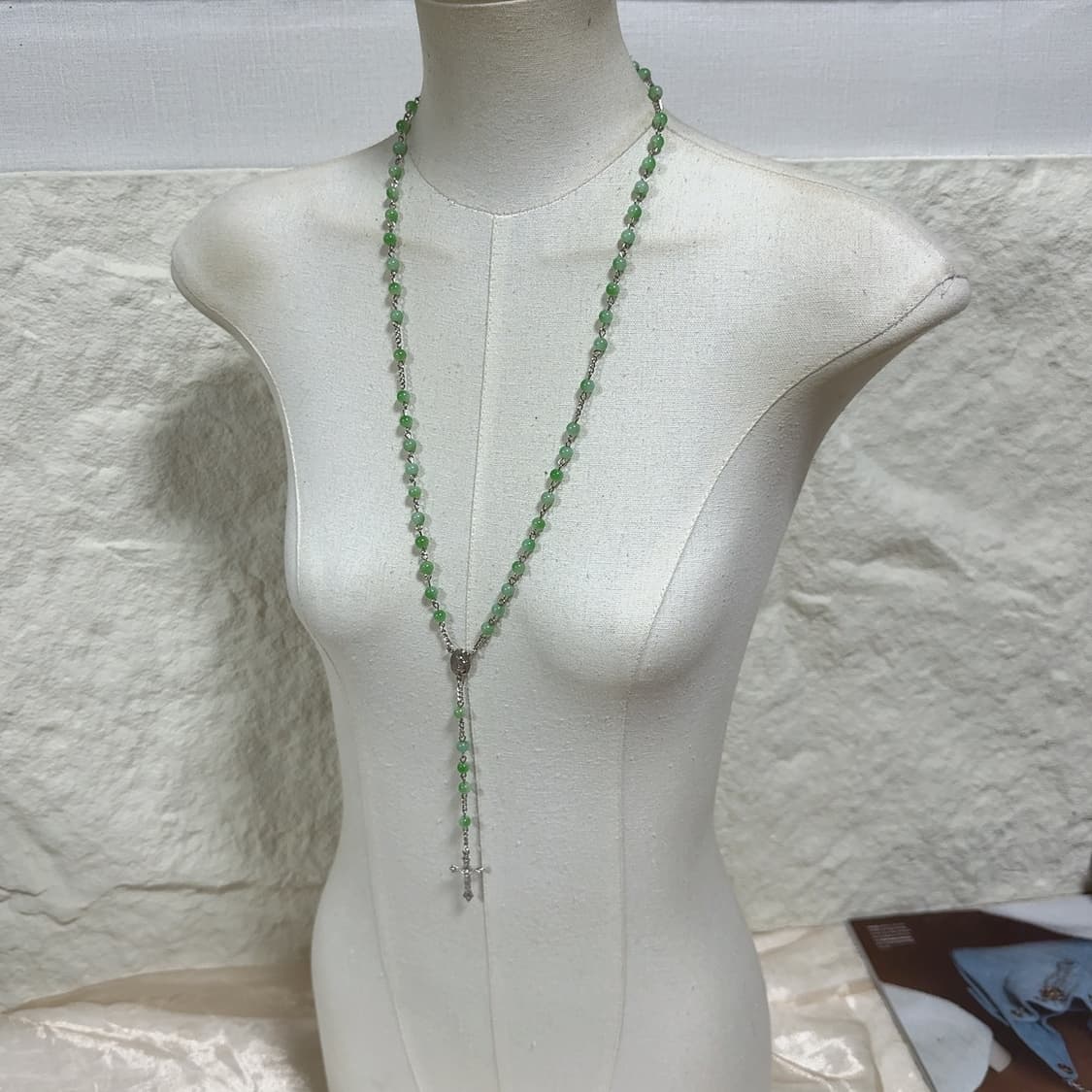 빈티지 오리엔탈 십자가 목걸이 상품이미지1