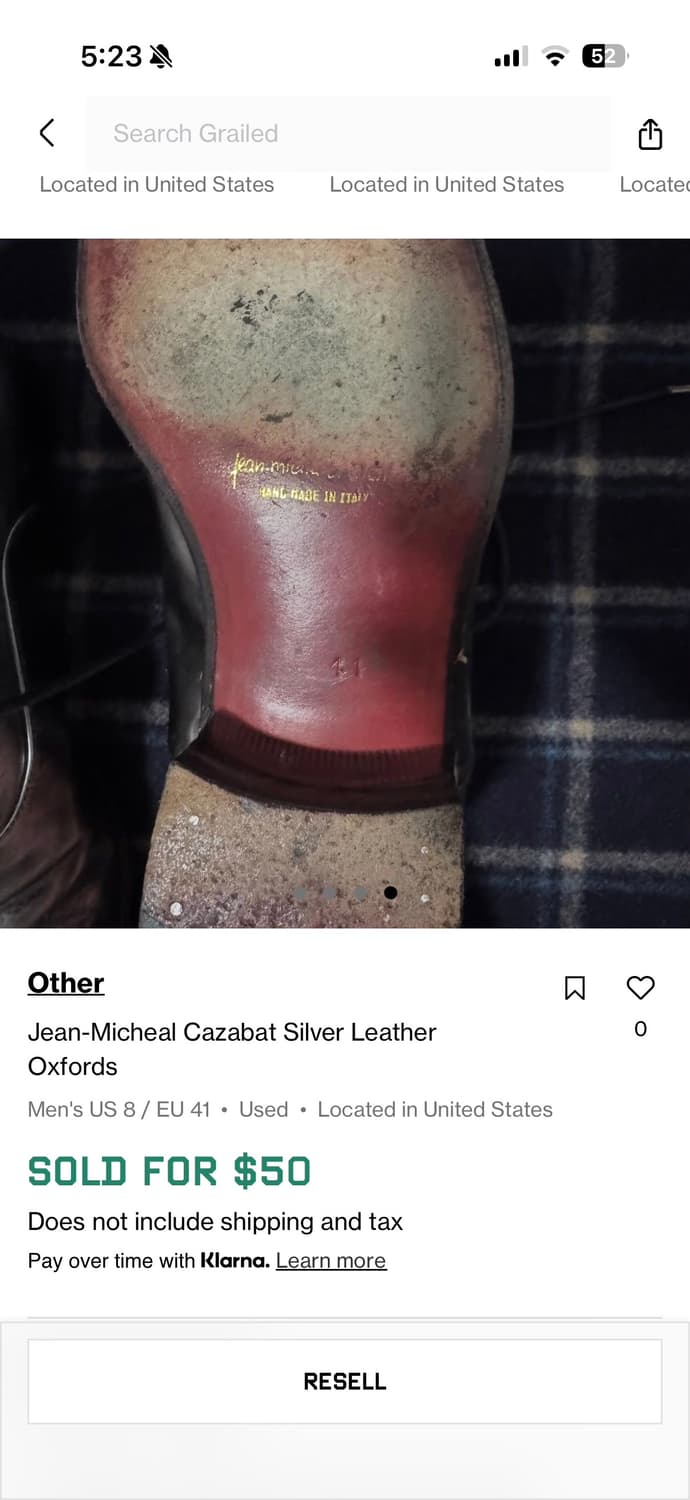 Jean micheal cazabat silver oxford 상품이미지4