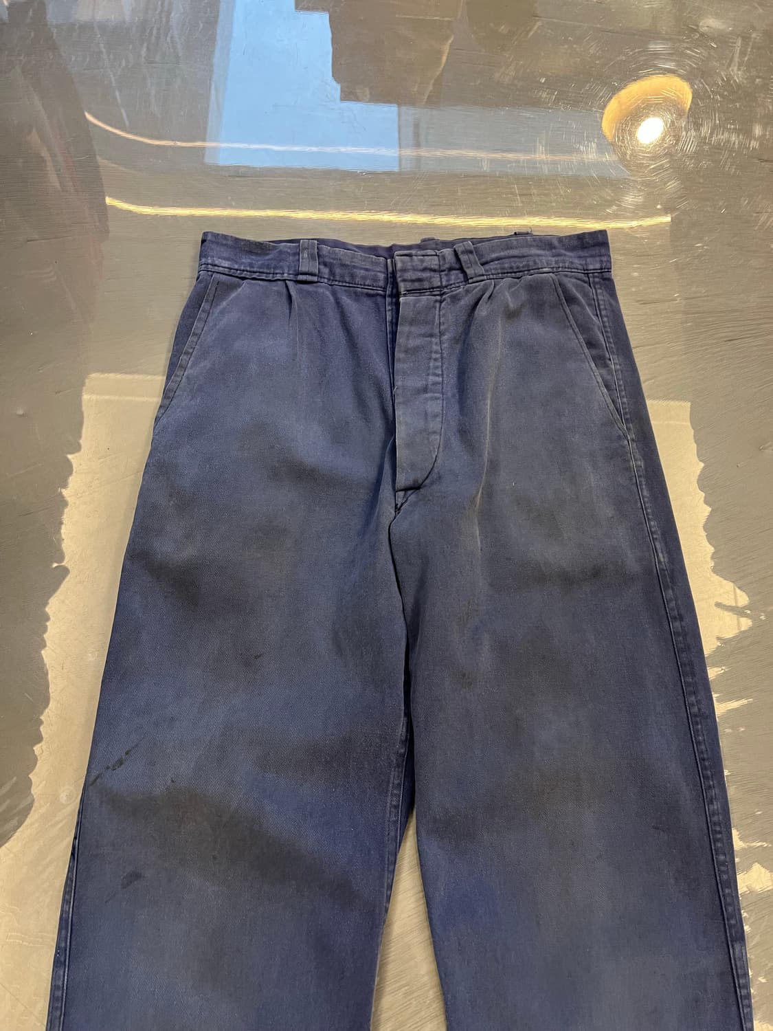 OLD VINTAGE HARD FADED FRENCH 프렌치워크팬츠 상품이미지3