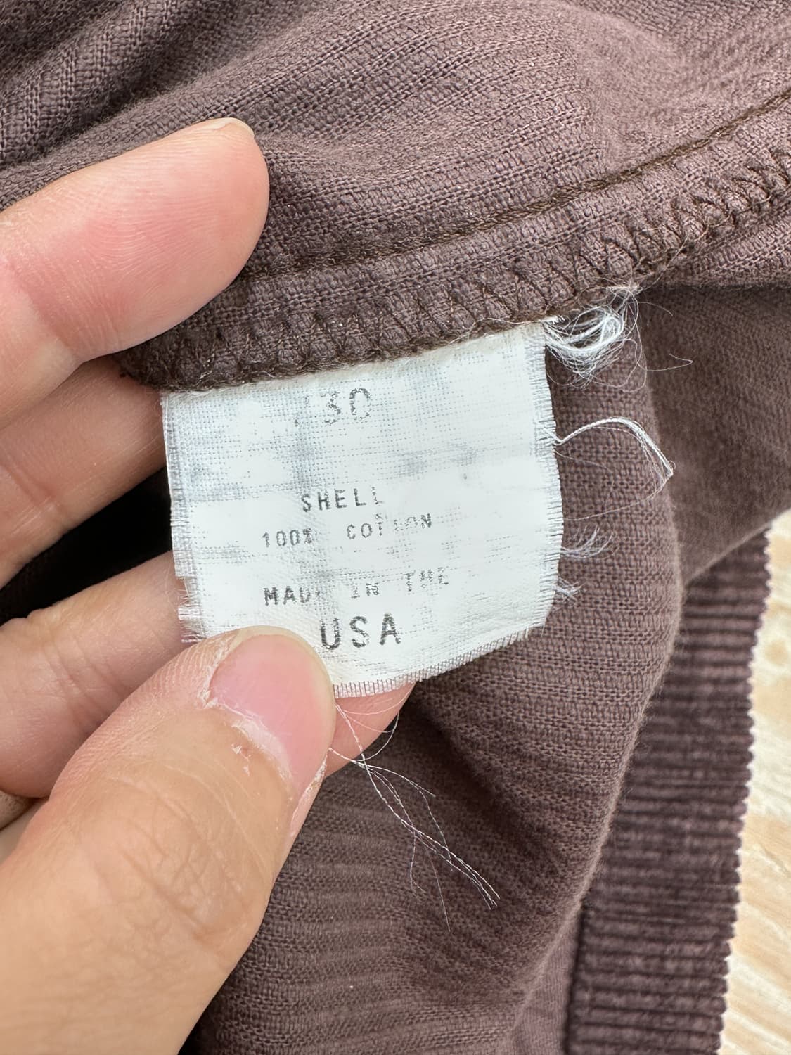 스포츠마스터 90"s USA 코듀로이 풀오버 아노락 상품이미지9