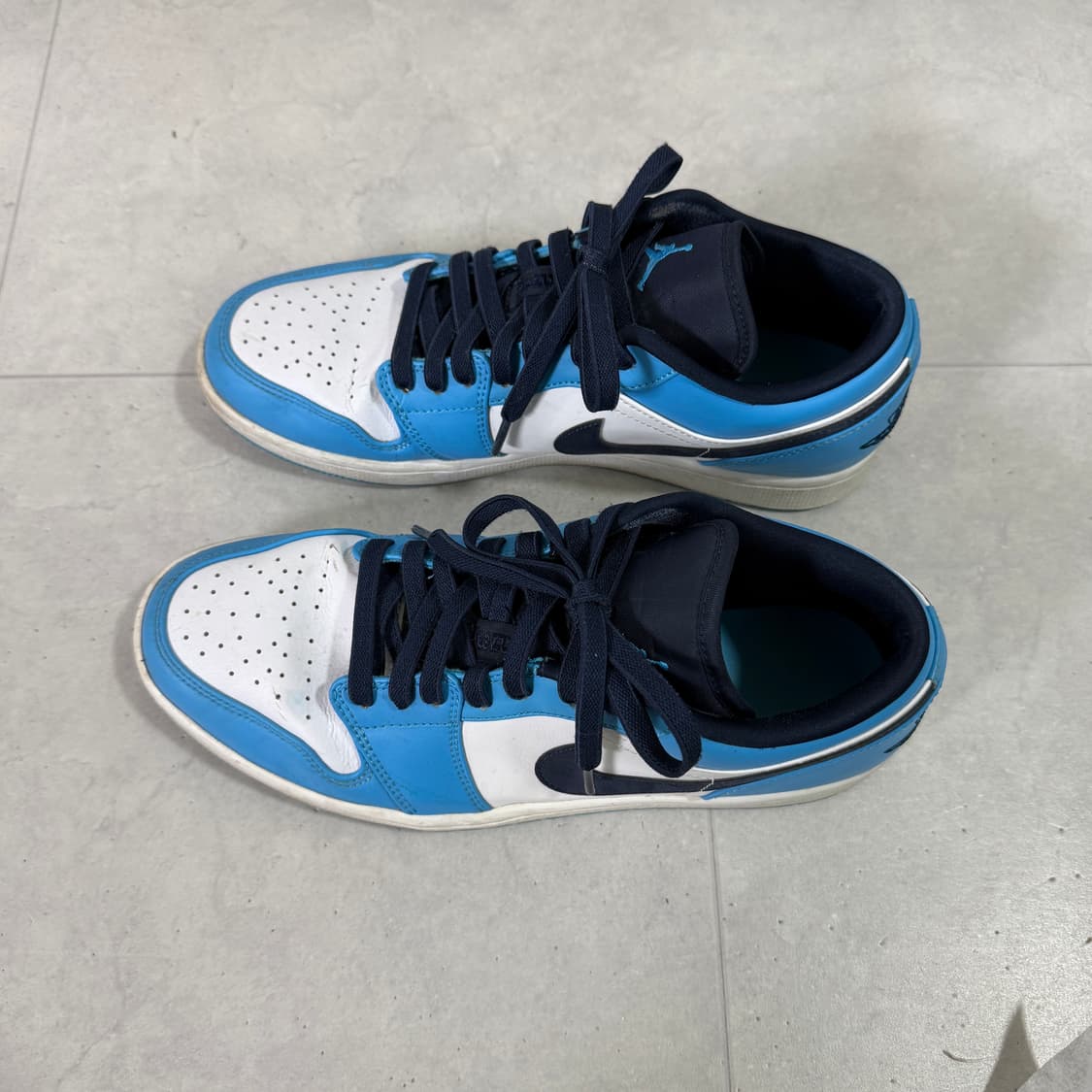 나이키 조던1 로우 파우더 블루 275 상품이미지4