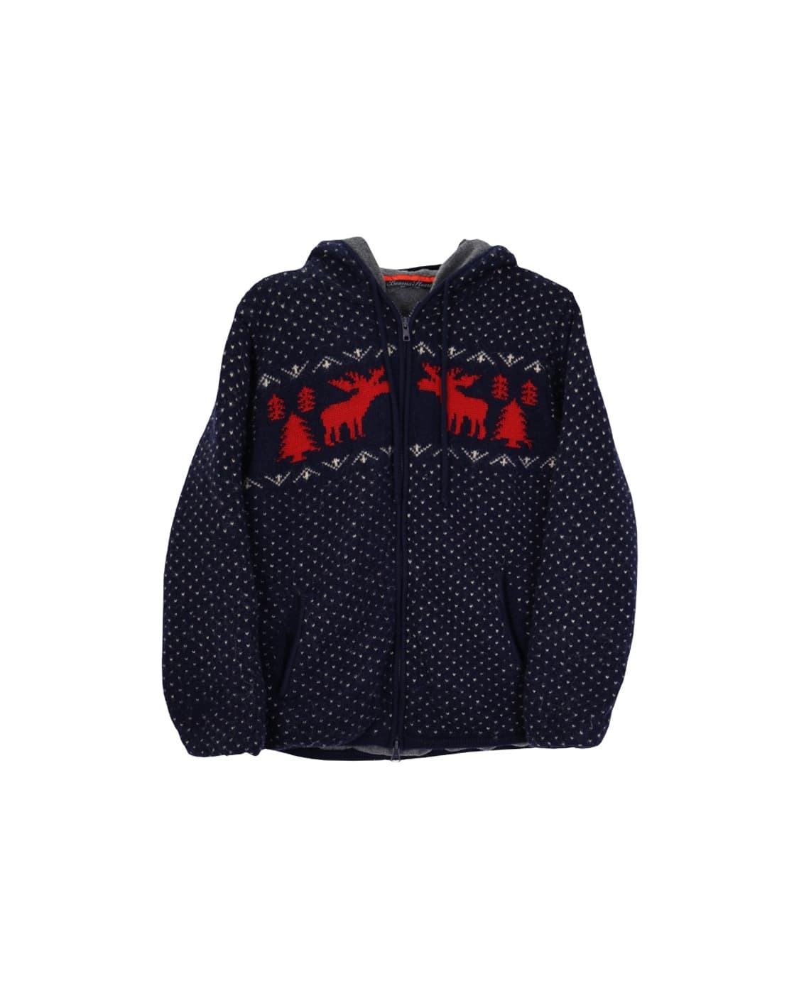 Jpn Nordic Pattern Zip Up Hoodies 상품이미지3