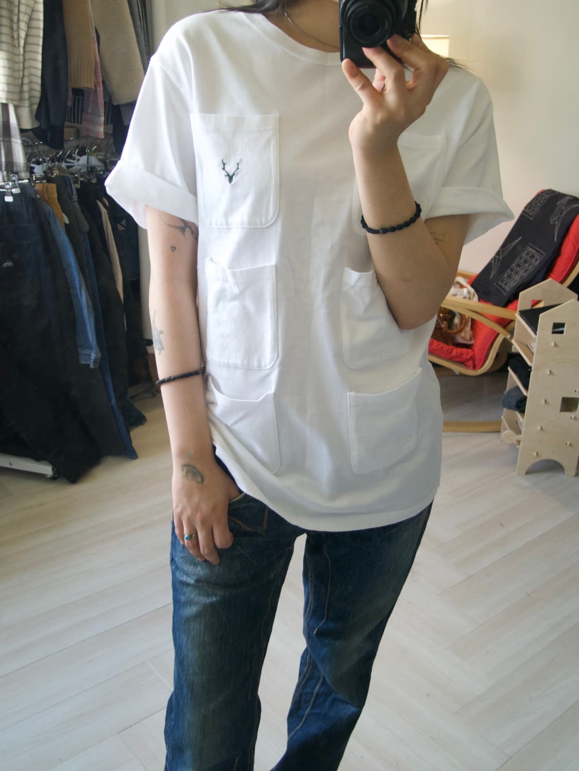 [South2 West8] pocket t-shirts  상품이미지6