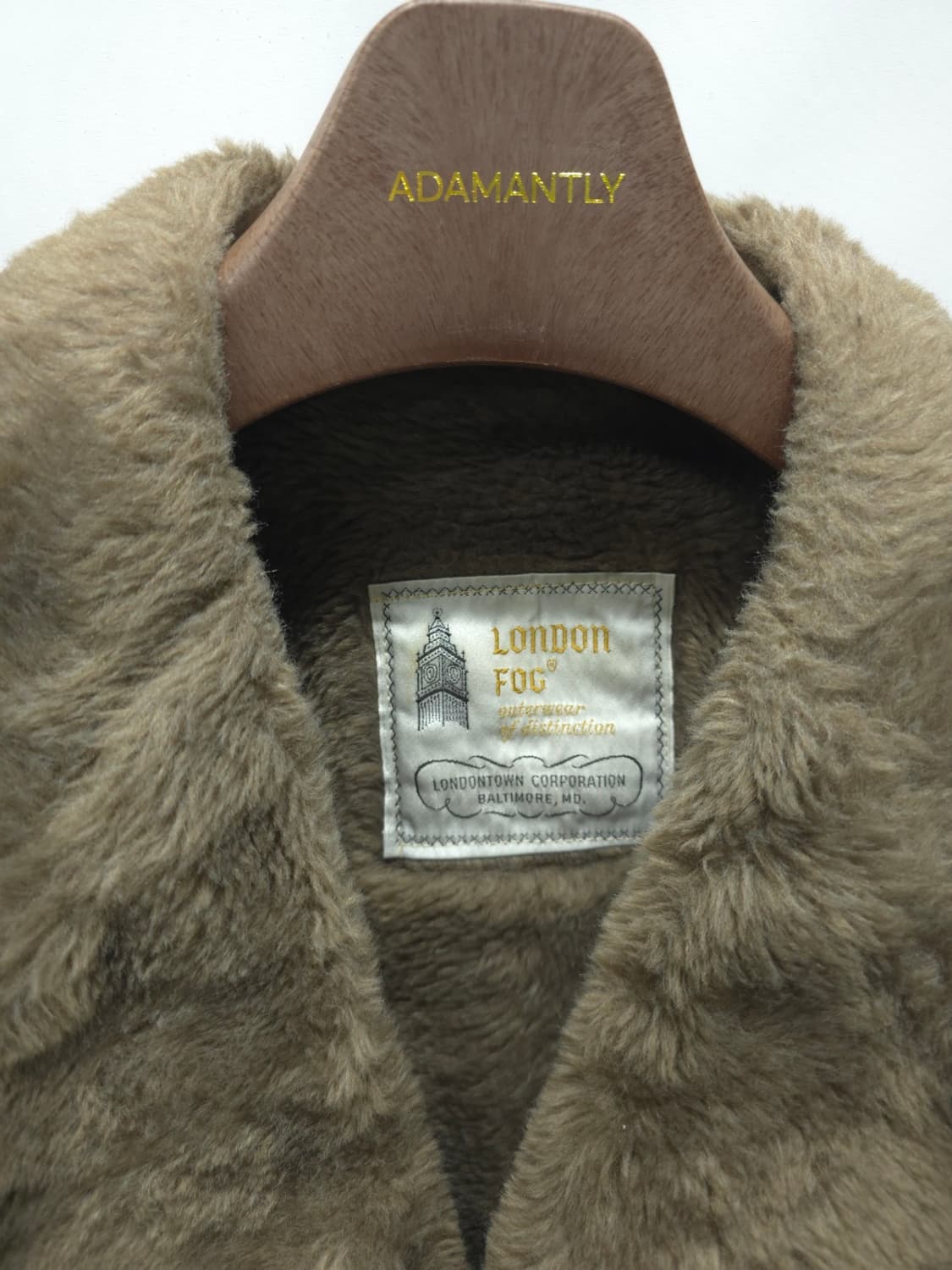 런던포그 70's 남성 빈티지 퍼 더블 코트(절대못구함) 상품이미지6