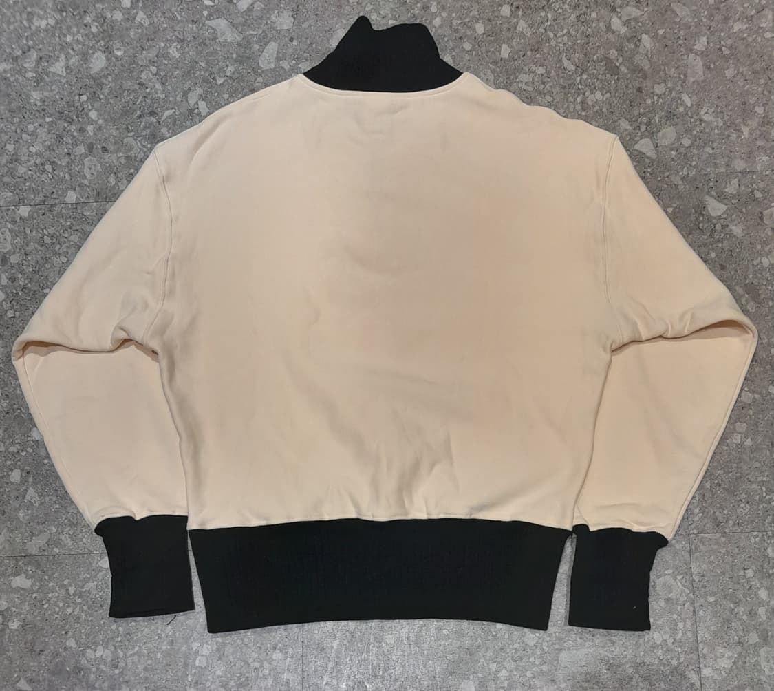 💥아웃스탠딩 하프 스웻셔츠 아이보리 (M) 
 상품이미지3
