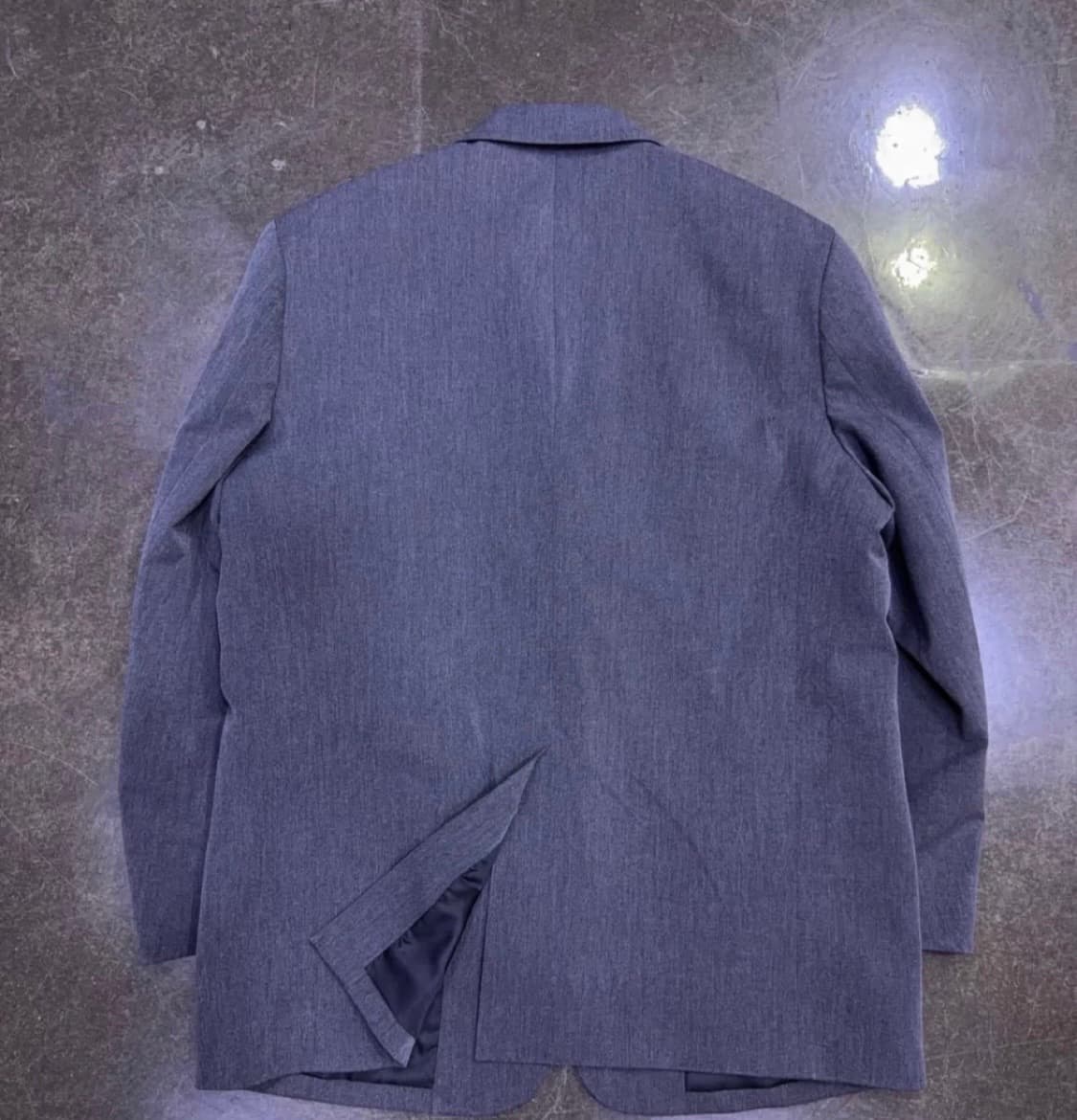 무신사 스탠다드 대디 숄더 오버사이즈 블레이저 XL 미디엄 그레이 상품이미지2