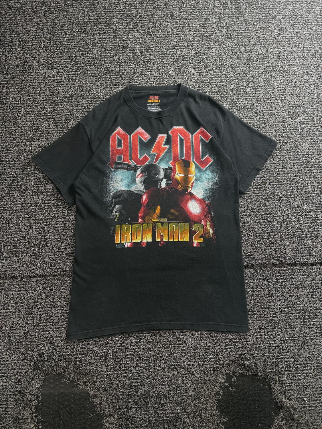 AC/DC 밴드 아이언맨 오피셜 반팔 티셔츠 4635 상품이미지2