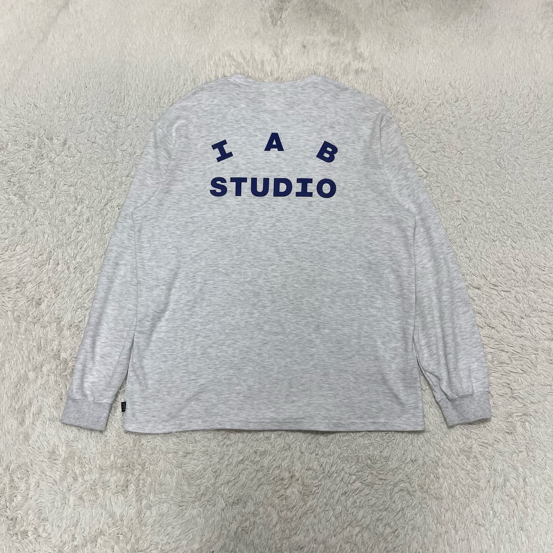 IAB Studio Melange Grey Sweatshirt (오염)  상품이미지5
