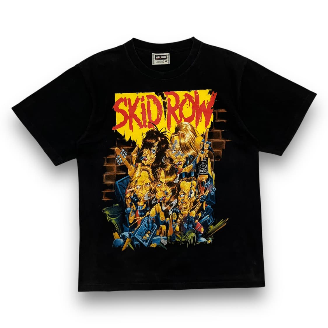 The ROXX 스키드 로우 밴드 싱글 스티치 티셔츠 상품이미지3