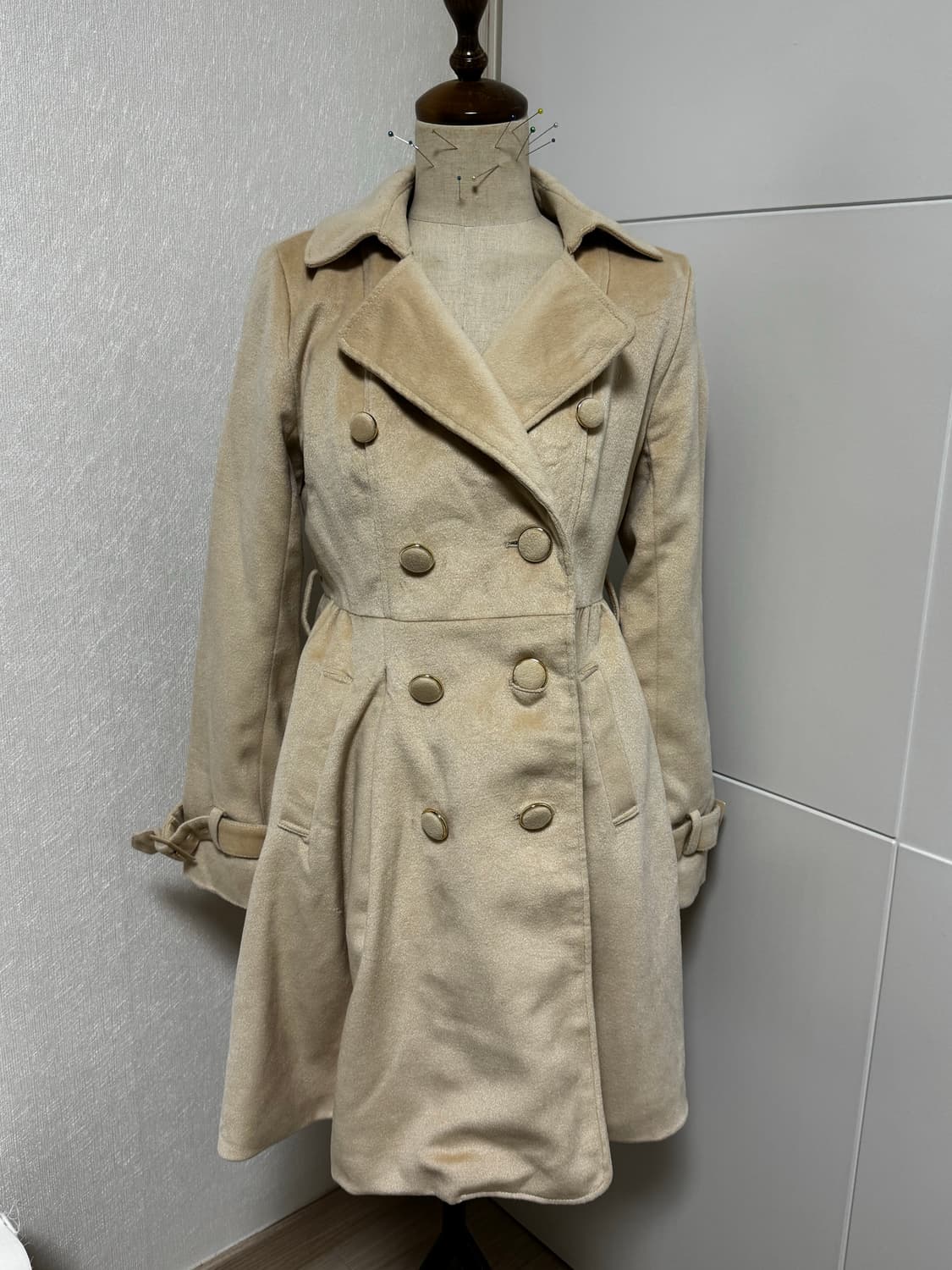 히메갸루 라떼갸루깔 코트원피스 상품이미지1