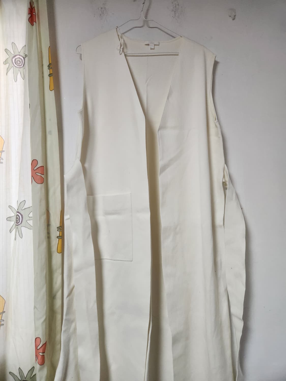 COS 화이트  롱 베스트 170/96A 상품이미지3