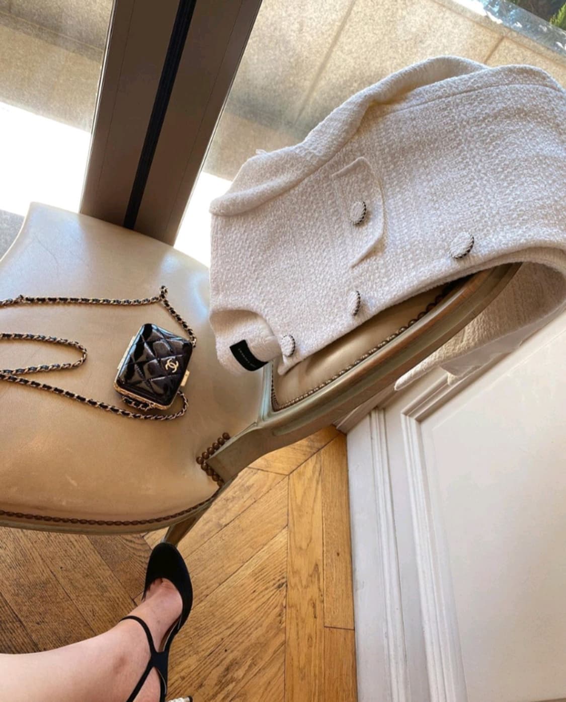 더로랑 japan fabric 트위드자켓(새상품S) 상품이미지6