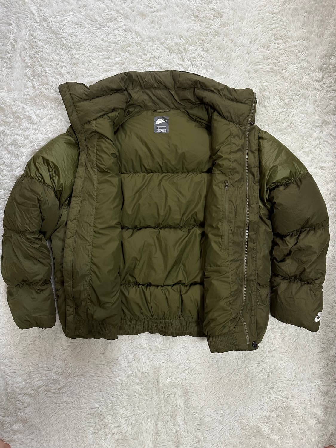 나이키 다운 패딩 자켓 XL 올리브 상품이미지1