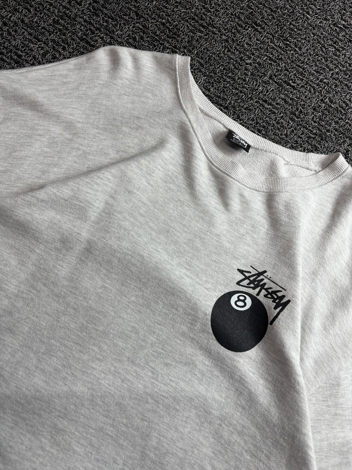 스투시 8볼 빅로고 크루넥 맨투맨 3948 상품이미지3