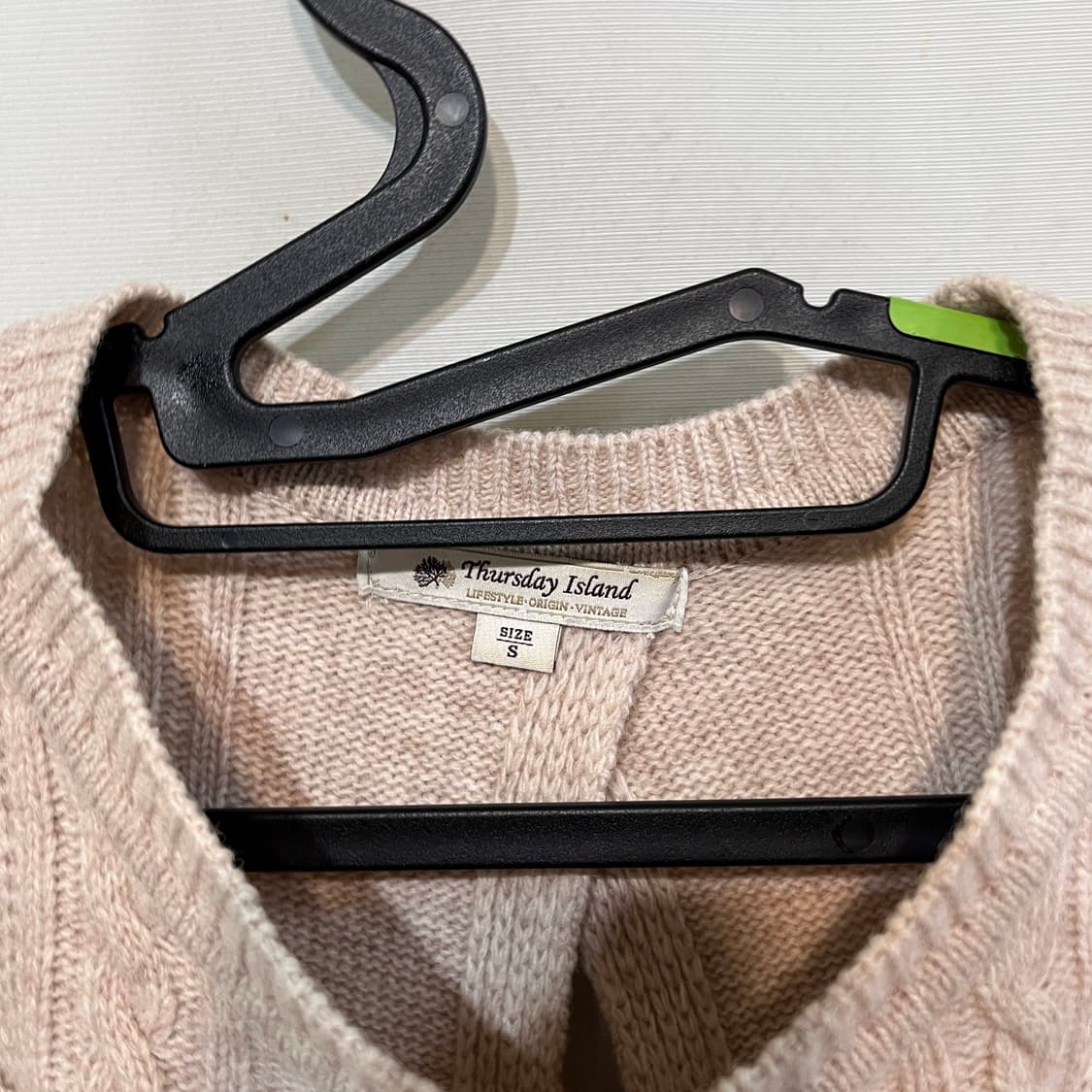 써스데이아일랜드 니트 조끼 S 상품이미지2