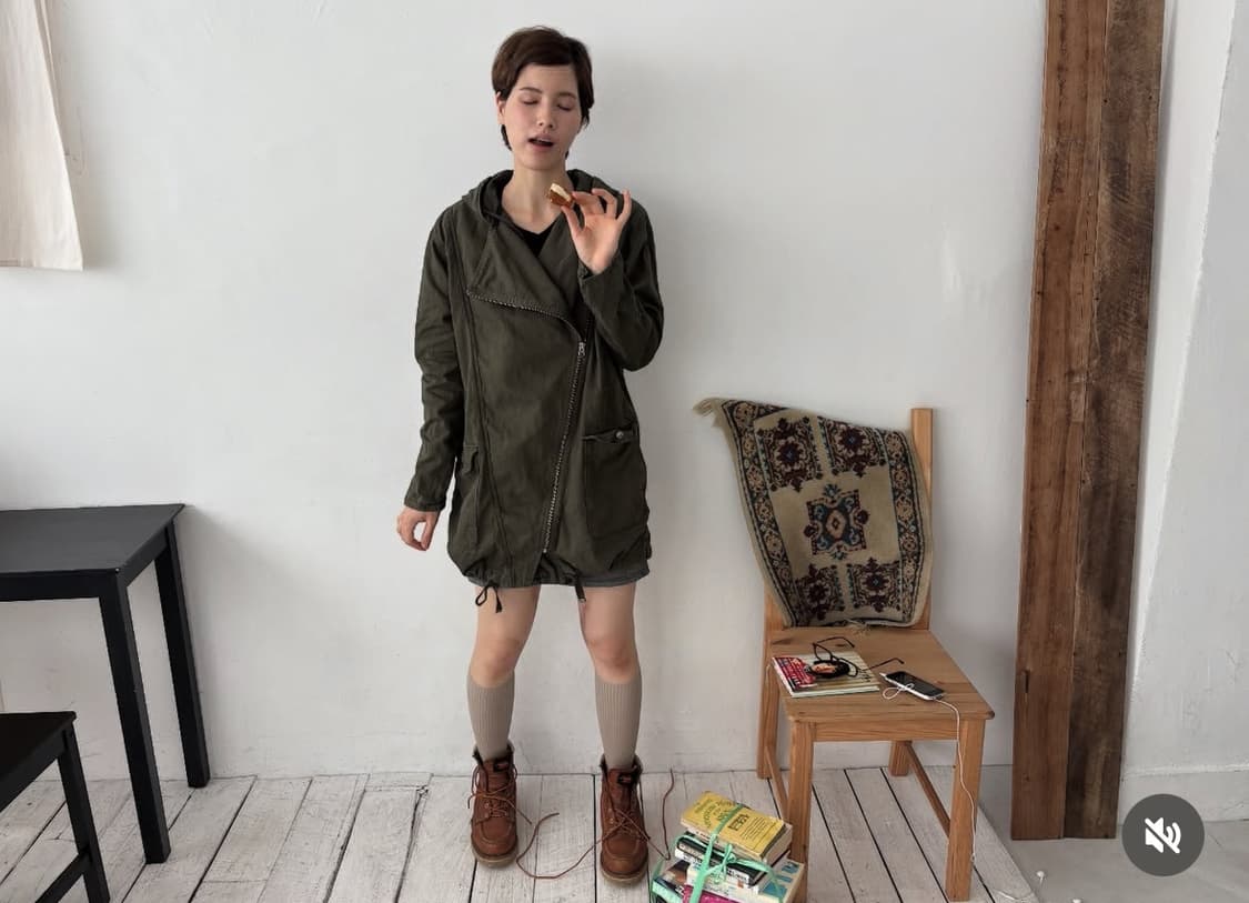 Khaki safari jacket 상품이미지1