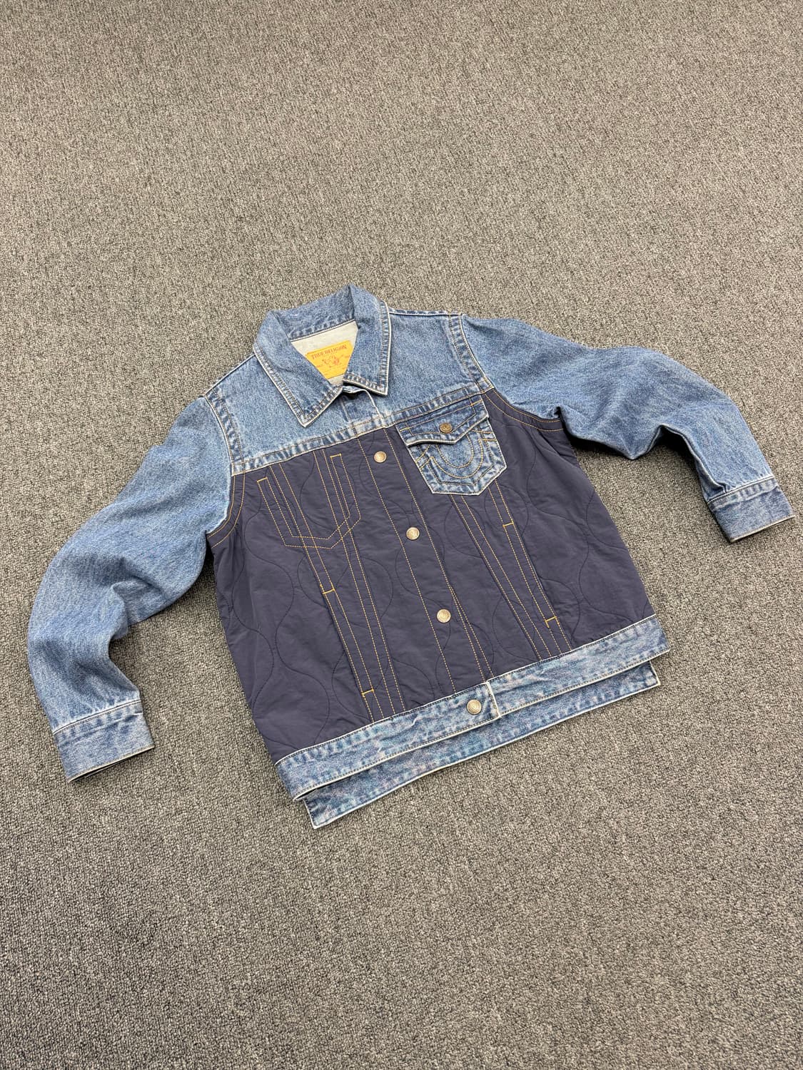 OS) 트루릴리전 빈티지 데님 자켓 상품이미지1