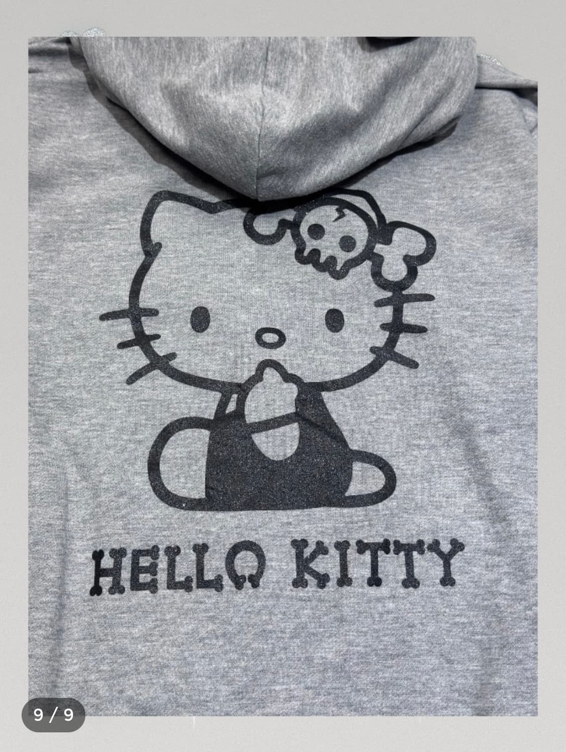 해골 키티 후드집업 상품이미지4