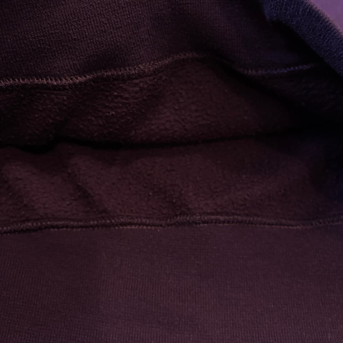 90s 90년대 미국 생산 러셀 블랭크 퍼플 선페이드 스웻셔츠 상품이미지7