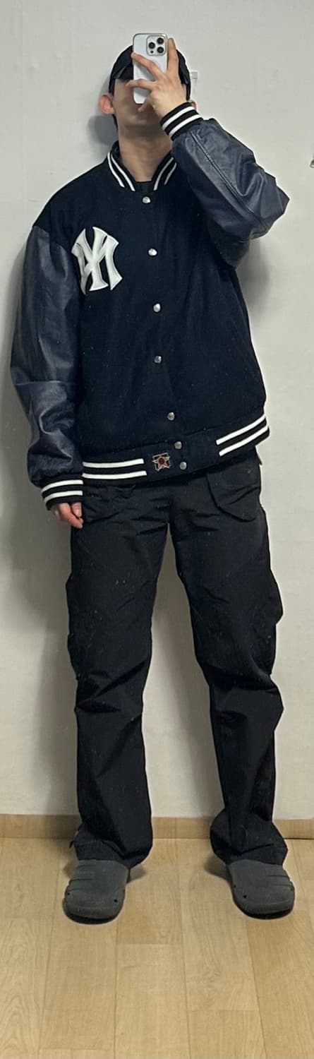 JH디자인 뉴욕양키즈 리버시블 바시티자켓 상품이미지6