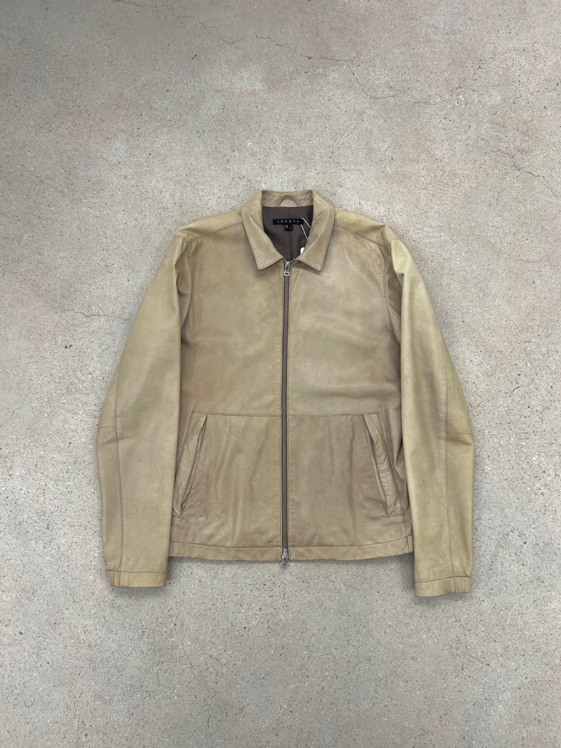 띠어리 램스킨 싱글 라이더 자켓 상품이미지3