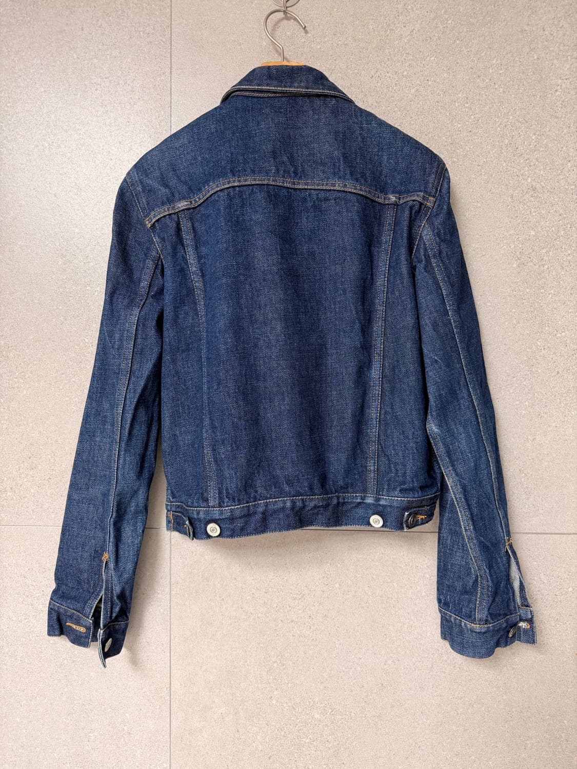 A.P.C 데님 자켓 블루 워싱진 여성 청자켓 상품이미지5