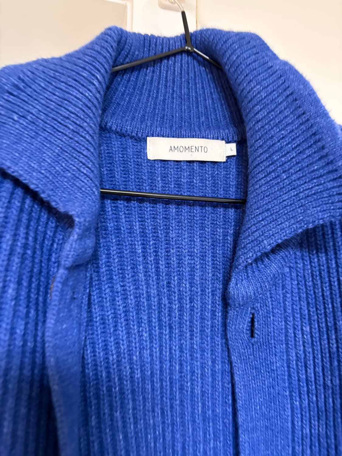 아모멘토 리브드 가디건 L 상품이미지5