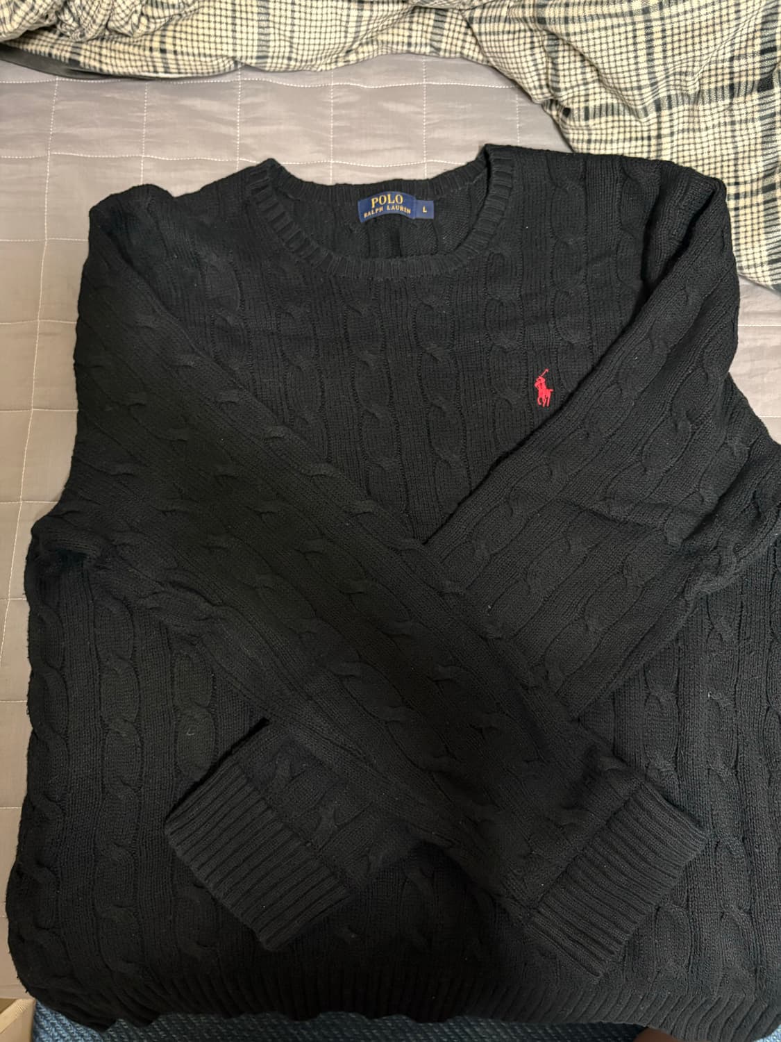 폴로케이블니트L 상품이미지1