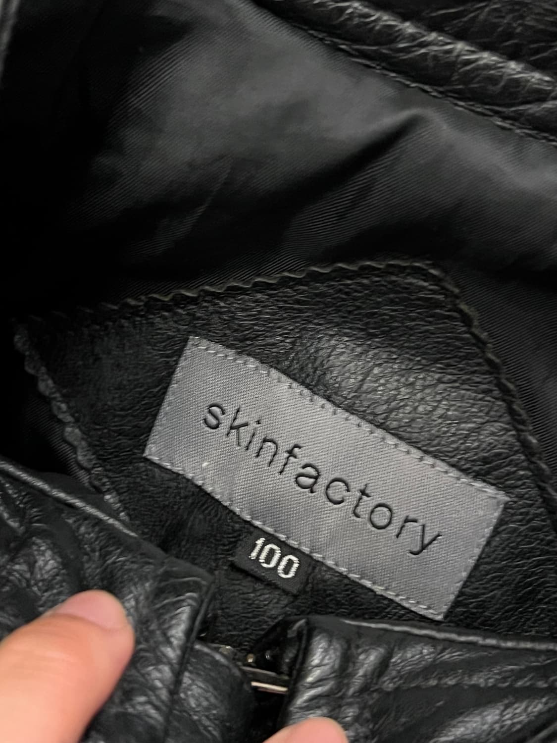 스킨팩토리 빈티지 소가죽 자켓 처분  상품이미지3
