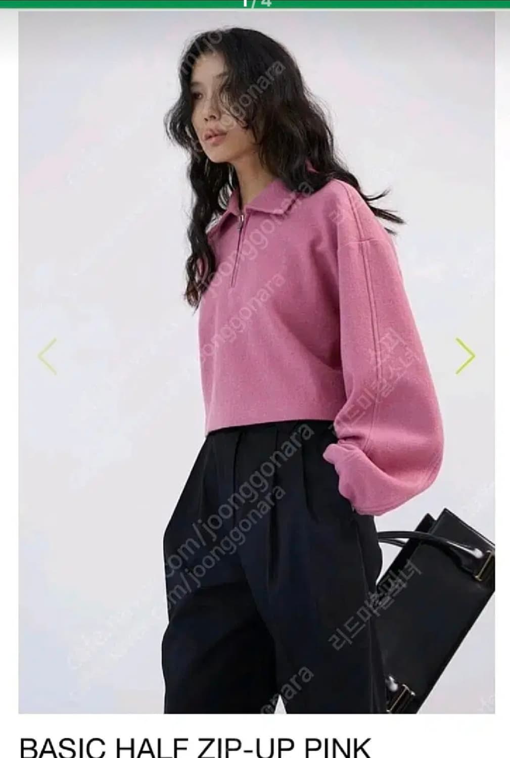 에토스 하프 집업 상품이미지1