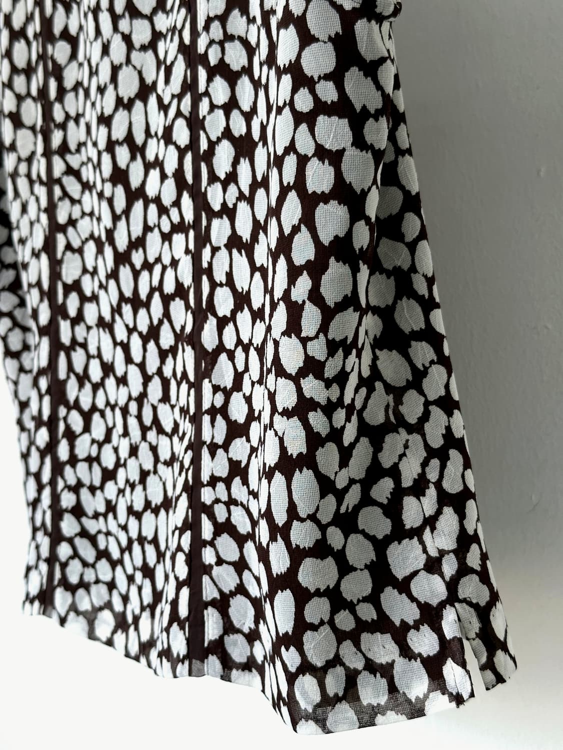 High count poly design sleeveless top 상품이미지6