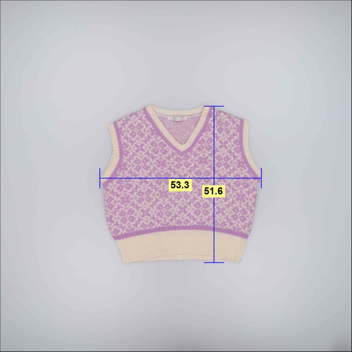 F 반에이크 니트 조끼 0429H 상품이미지5