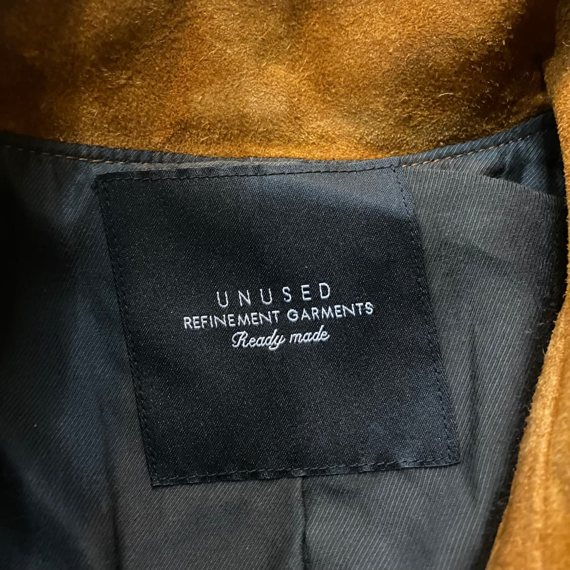 (2) UNUSED Cow suede jacket 상품이미지3