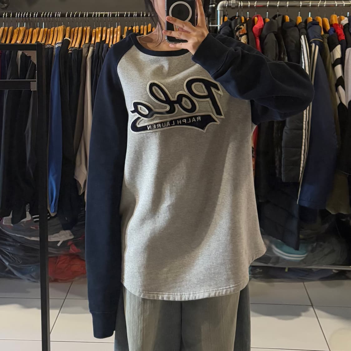 폴로랄프로렌 래글런 스웻셔츠  상품이미지1