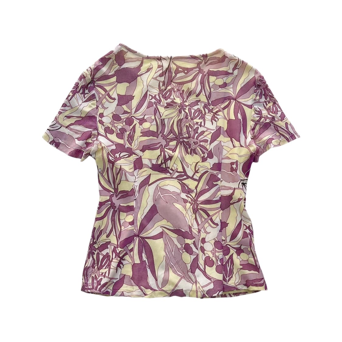 JPN 일본 빈티지 하라주쿠 Y2K 모리걸 스타일 키치 반팔티 상품이미지6