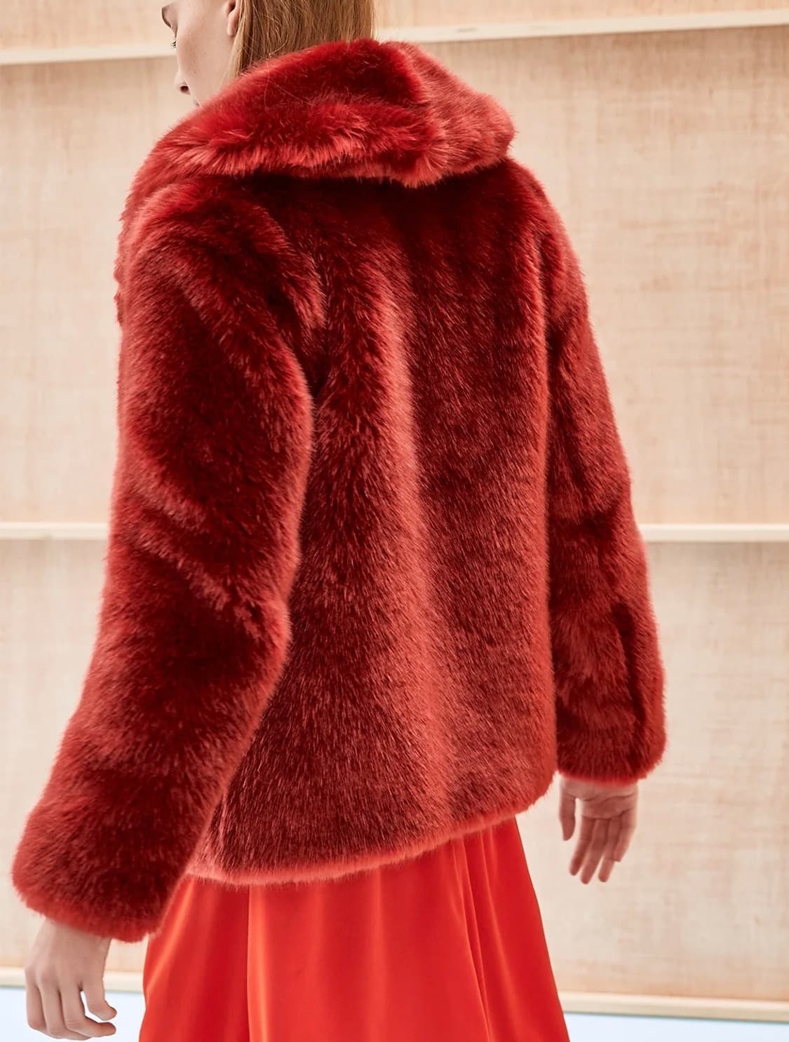 H&M 에이치앤엠 퍼 자켓 상품이미지2