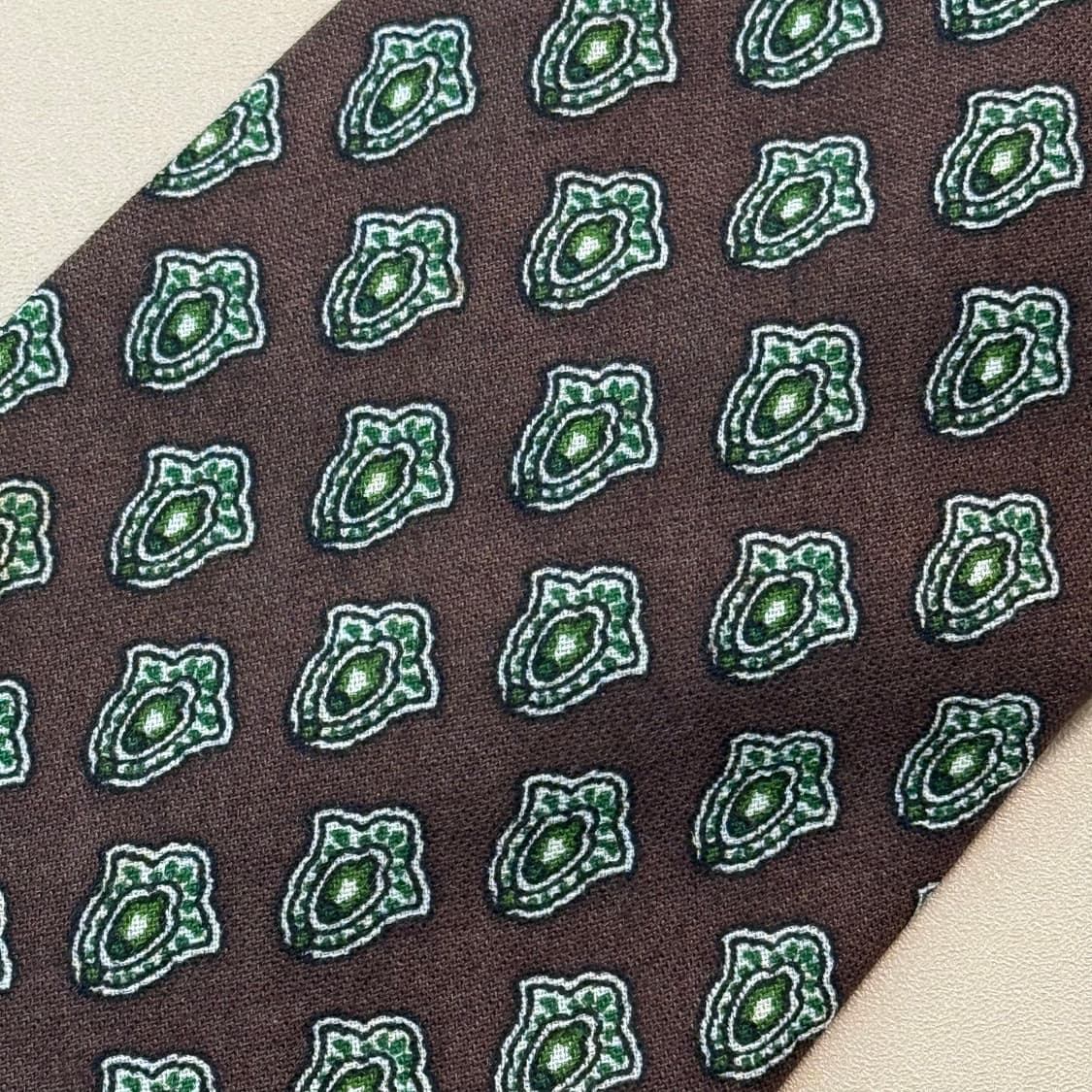 입생로랑 Yves Saint Laurent 빈티지 레트로 실크 넥타이 상품이미지2