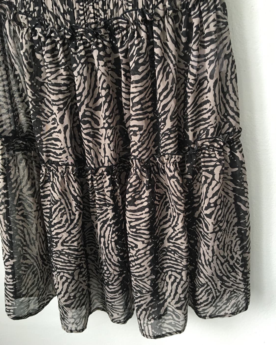 Pattern pleats onepiece 상품이미지5