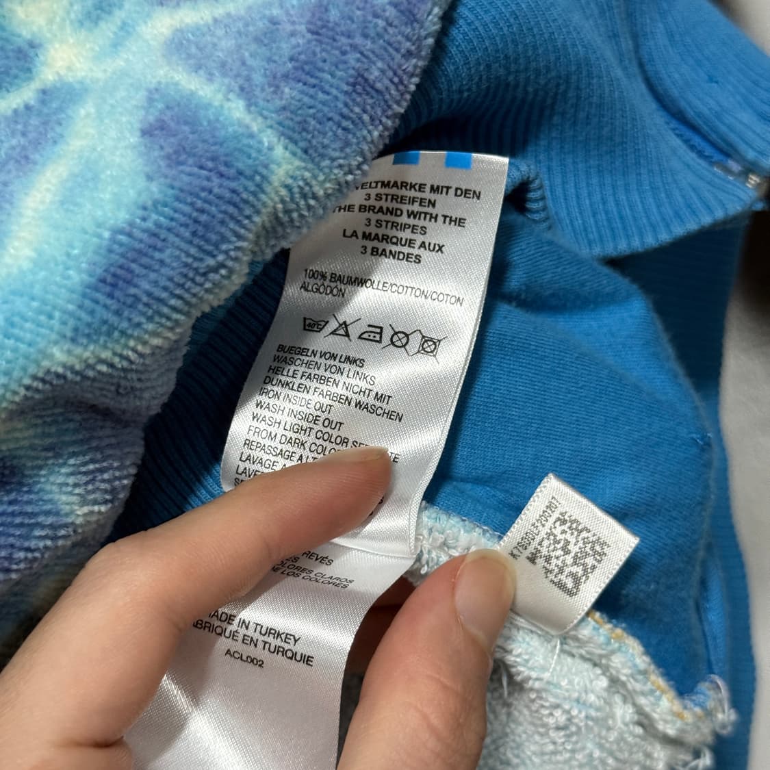 대장급 아디다스 캘린더 걸스 파리 한정 발매 타월 집업 져지 자켓 상품이미지8