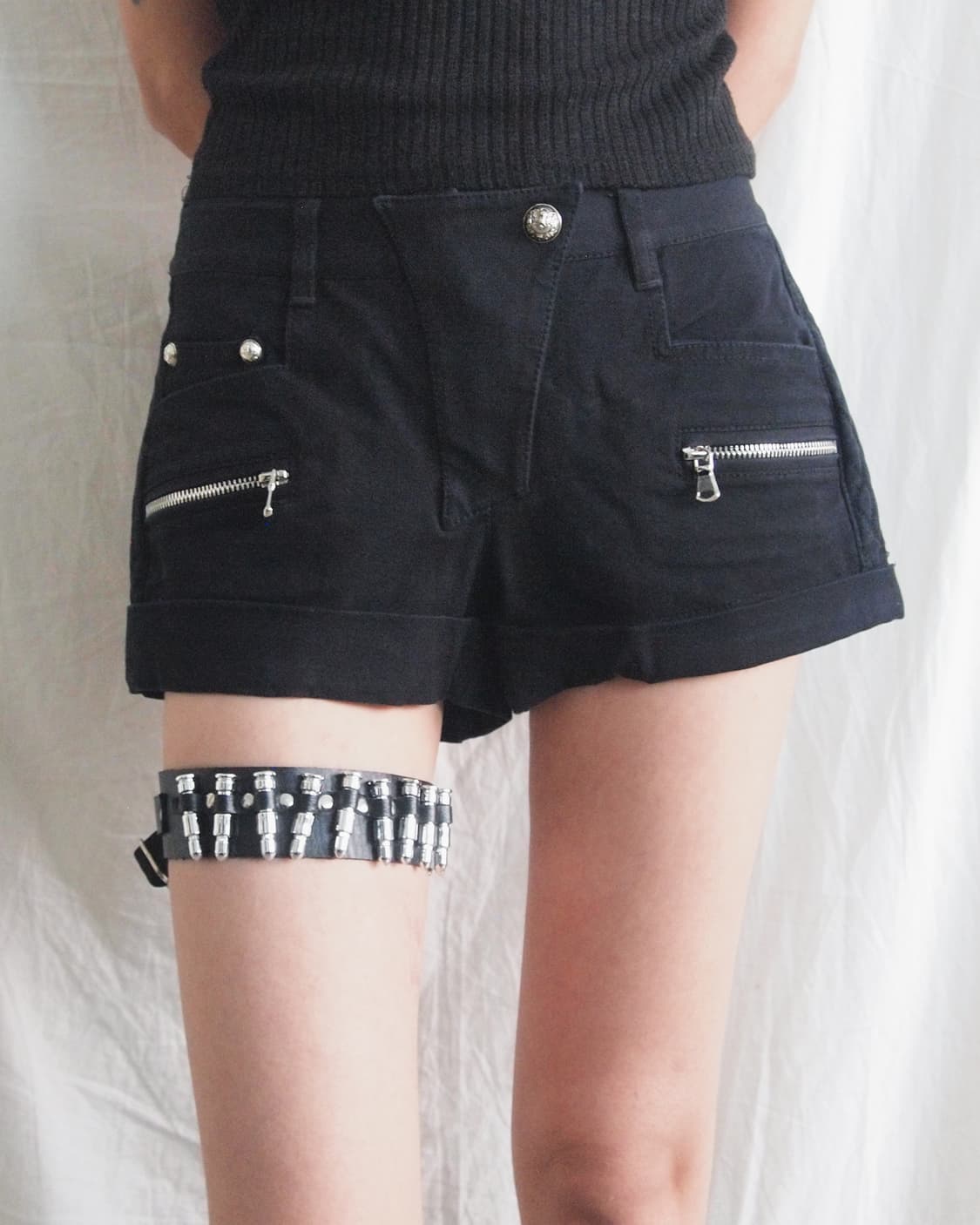 피에르 발망 바이커 숏팬츠 상품이미지2