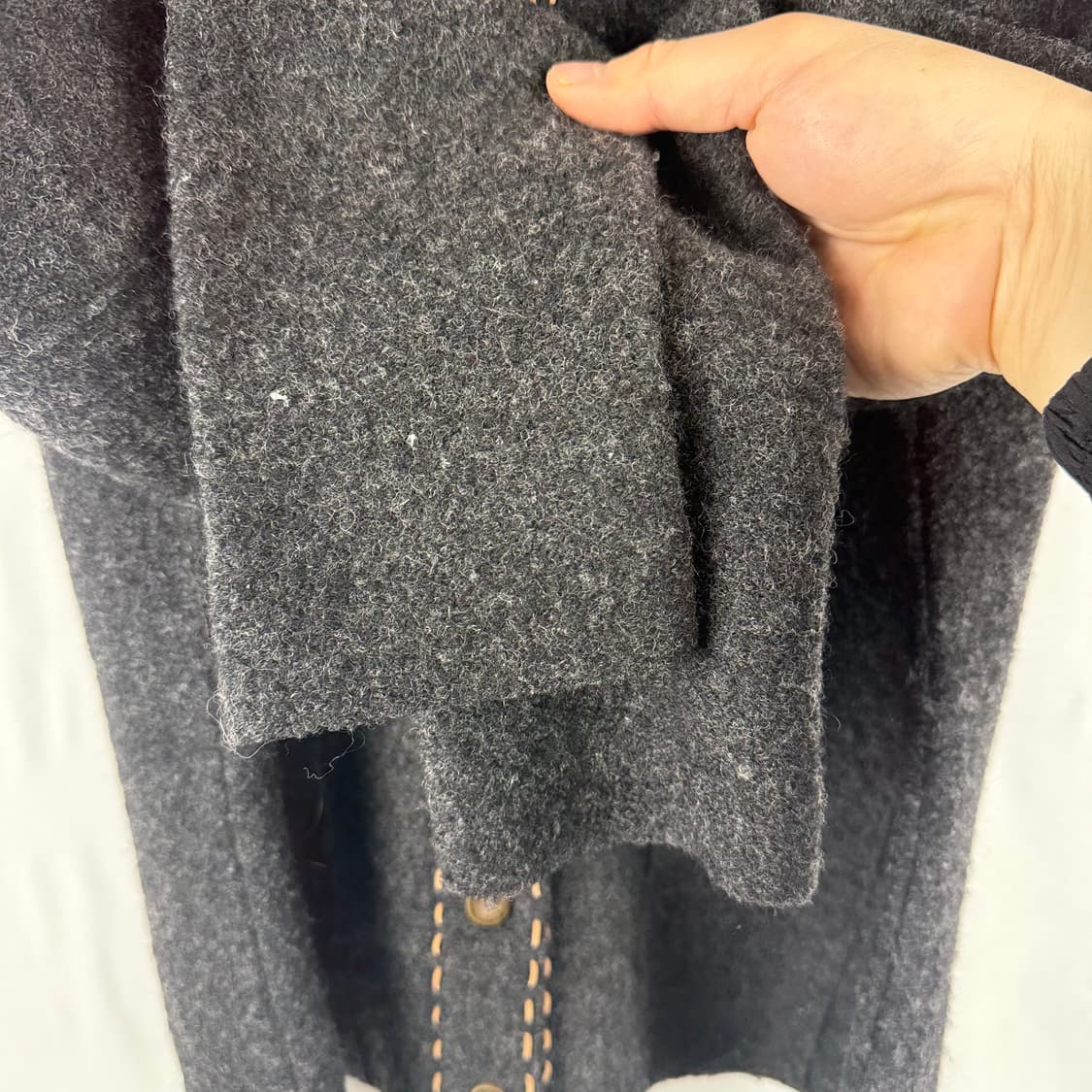 F) 수잔브리스톨 우먼스 울 카라 스티치 자켓 상품이미지4