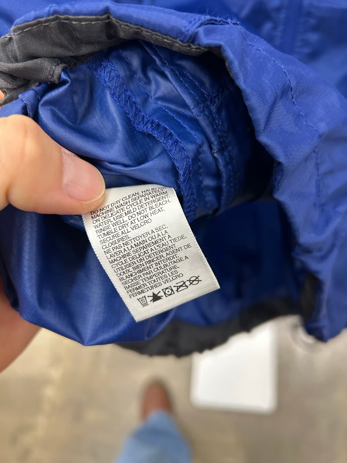 노스페이스 방품 자켓 블루 상품이미지7