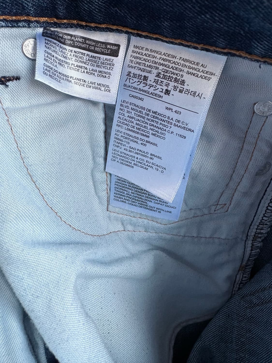 (32x32) 리바이스 505 중청 데님 상품이미지5