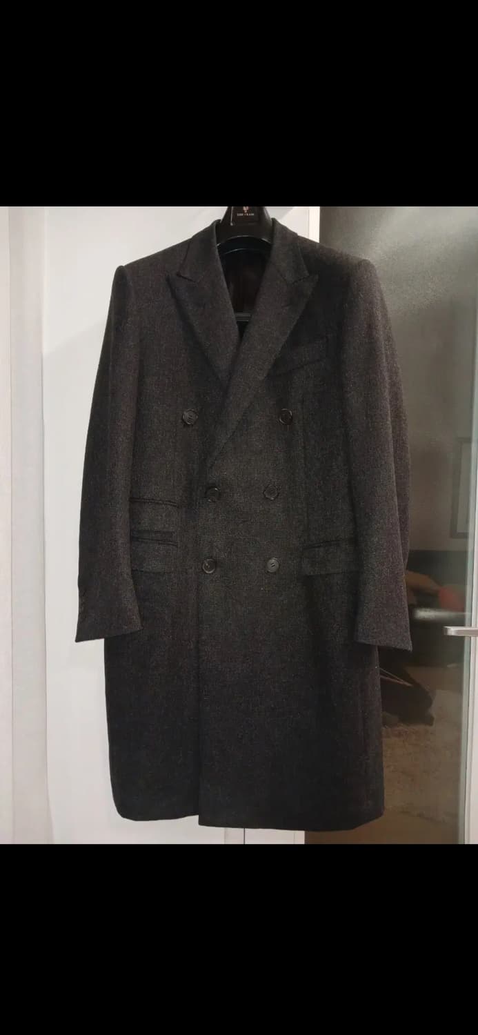 LANVIN WOOL DOUBLE BREASTED COAT 상품이미지1